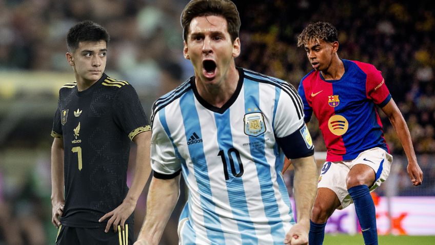 Ni Gilberto Mora ni Lamine Yamal: Lionel Messi nombra a los 10 mejores jóvenes del futbol