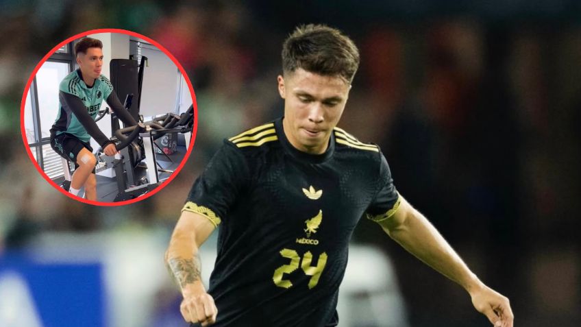 Rodrigo Huescas quiere ir al Mundial 2026; comparte su proceso de rehabilitación | VIDEO