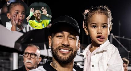 ¡Ternura! Pequeña hija de Neymar imita los festejos del brasileño | VIDEO