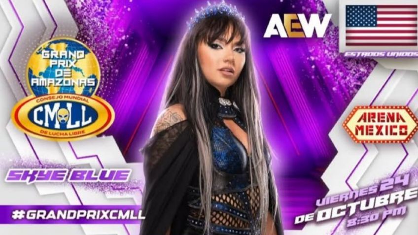 CMLL: Skye Blue no descarta añadir mexicanas al Triangle of Madness tras el Grand Prix