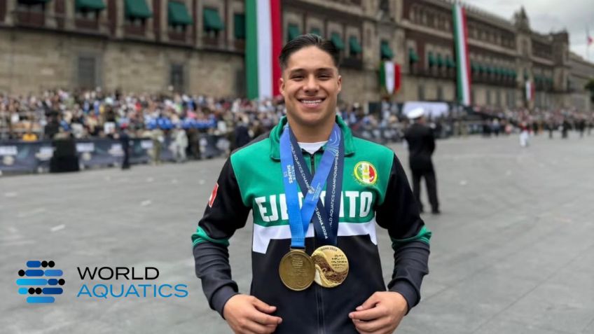 ¡Orgullo Mexicano! Osmar Olvera es nominado al Atleta del Año por la World Aquatics