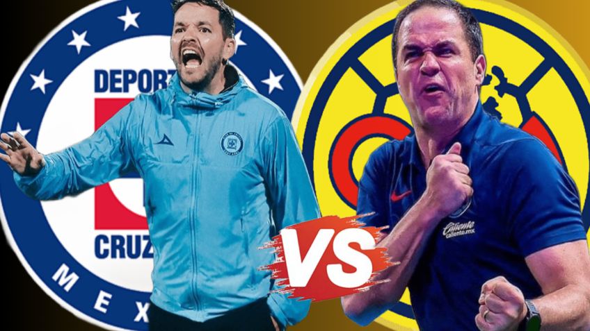 Mientras Cruz Azul es "cliente" de André Jardine, América es el "coco" de Nicolás Larcamón