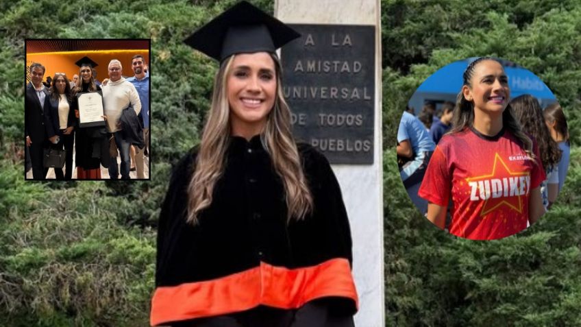 ¡Campeona! Zudikey Rodríguez, exparticipante de Exatlón México, se graduó de la Maestría | FOTOS