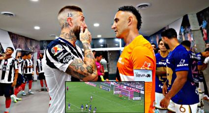 Sergio Ramos anota gol a Keylor Navas en el empate de Rayados vs Pumas; JJ Macías salió lesionado