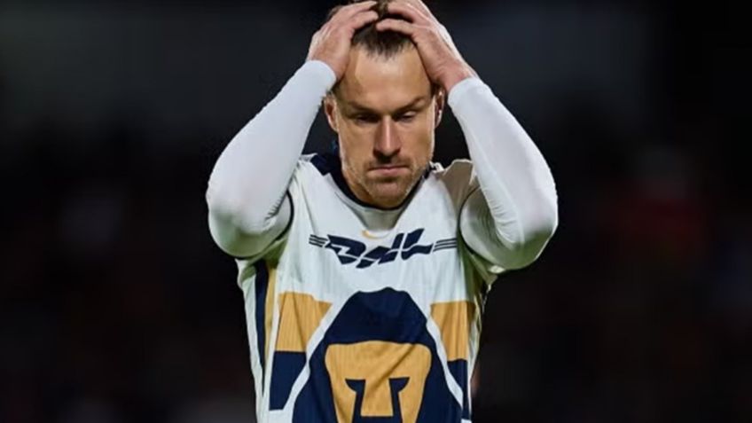 Pumas: Aaron Ramsey podría perderse el resto del Apertura 2025 por lesión