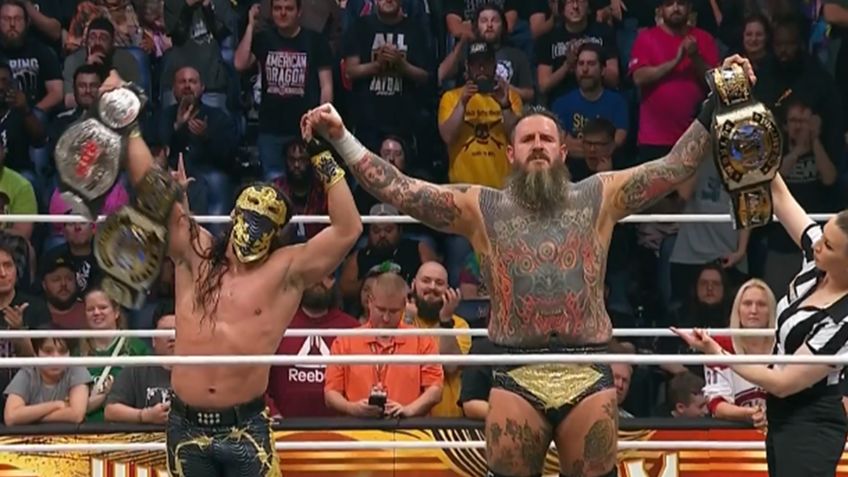 AEW WrestleDream 2025: Bandido y Brody King brillan al retener sus títulos ante Takeshita y Okada