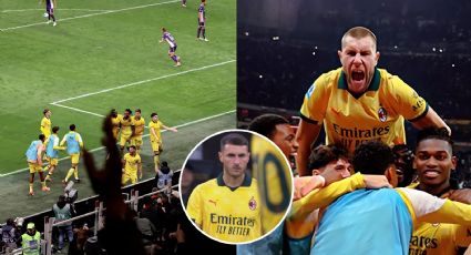 Serie A: Milan vence de último minuto a la Fiorentina; Santiago Gimenez entró de cambio