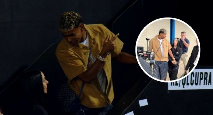 Lamine Yamal y Nicki Nicole tienen su primera aparición pública al llegar a la Kings League | VIDEO