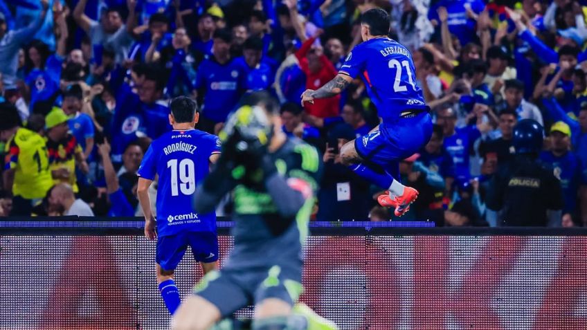 Cruz Azul rompió récord de hace 45 años ante América en el Clásico Joven