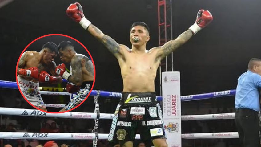 Bronco Lara noquea a Micky Román en Ciudad Juárez y lo orilla al retiro del boxeo | VIDEO