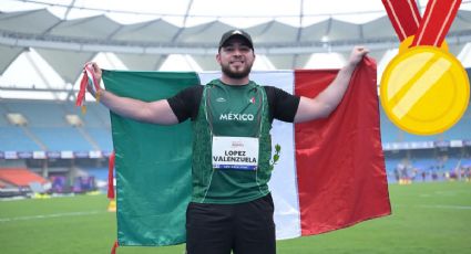 ¡Orgullo Mexicano! Luis Carlos López gana oro e impone récord en Mundial de Para Atletismo