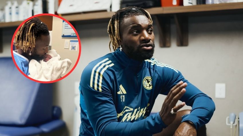 Allan Saint-Maximin celebra que su hijo nació en CDMX y reafirma su amor por México