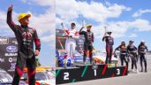 Foto ilustrativa de la nota titulada: Gerardo "Chispa" Rodríguez gana la semifinal de la Trucks México Series en Aguascalientes