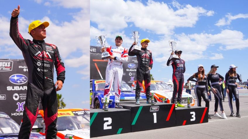 Gerardo "Chispa" Rodríguez gana la semifinal de la Trucks México Series en Aguascalientes
