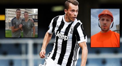 De promesa de la Juventus, y excompañero de Cristiano Ronaldo, a trabajar en la construcción