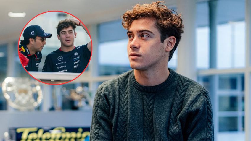 Franco Colapinto celebra el regreso de Checo Pérez a la F1: ‘De chico, era mi ídolo’