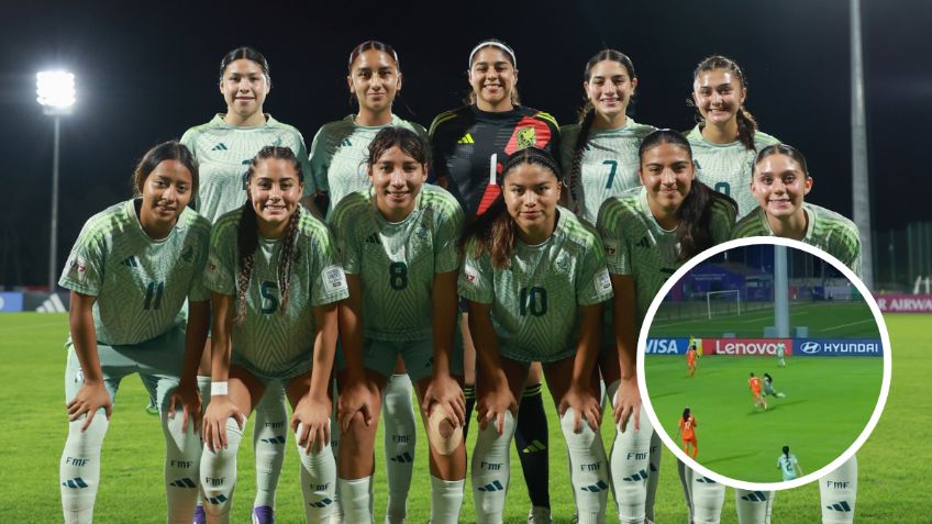 Mundial Sub-17 Femenil: México rescata victoria de último minuto con golazo a Países Bajos | VIDEO