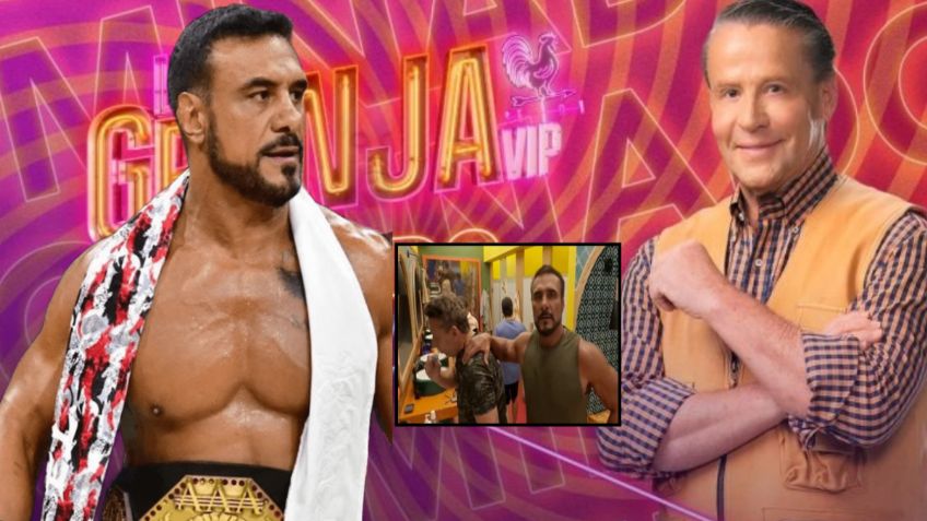 La Granja VIP: Alberto del Río confronta a Alfredo Adame, ¿inicia una nueva rivalidad?