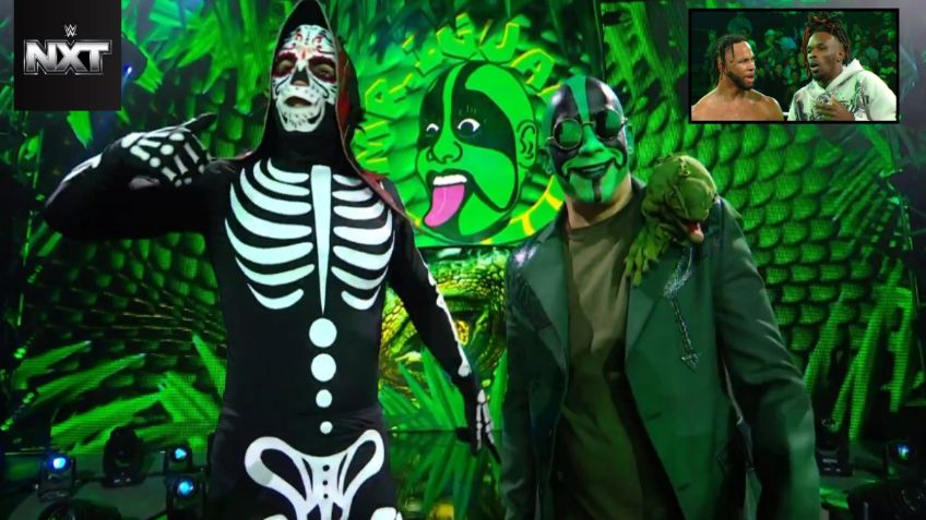 WWE NXT: Mr. Iguana y La Parka lucharán en Halloween Havoc ante Je'Von Evans y Leon Slater