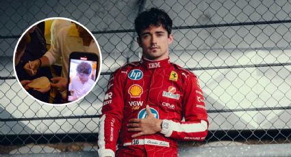 Charles Leclerc firma una tortilla previo al Formula 1 Gran Premio de la Ciudad de México | VIDEO