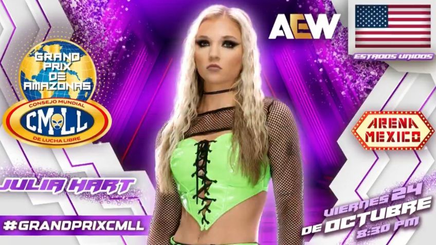 CMLL: ¡Quiere a Bandido en el Triangle of Madness! Julia Hart podría expandir su facción en AEW