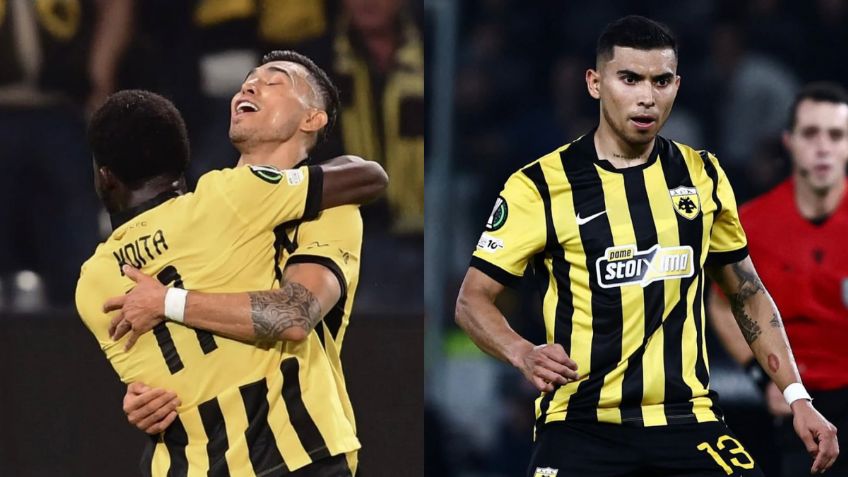Conference League: Orbelín Pineda brilla con doble asistencia en victoria del AEK Atenas