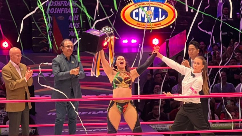 CMLL: Persephone conquista el Grand Prix de Amazonas; es la tercera copa para México