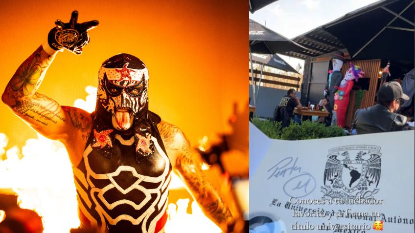 WWE: Aficionada logra que Penta Zero Miedo firme su título universitario | VIDEO