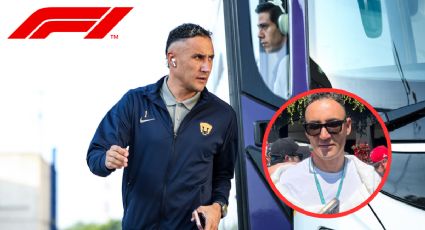Keylor Navas se olvida del futbol y sorprende en la Formula 1 Gran Premio de la Ciudad de México