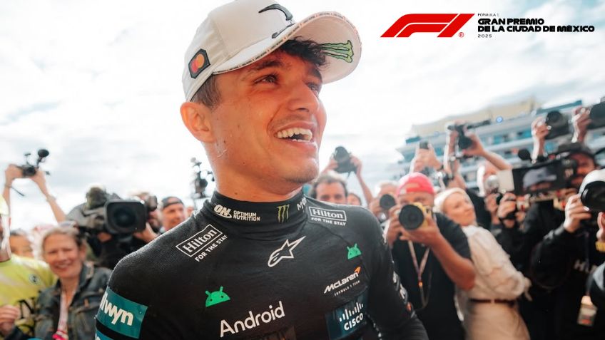 Norris gana el Formula 1 Gran Premio de la Ciudad de México y es nuevo líder del Mundial de Pilotos