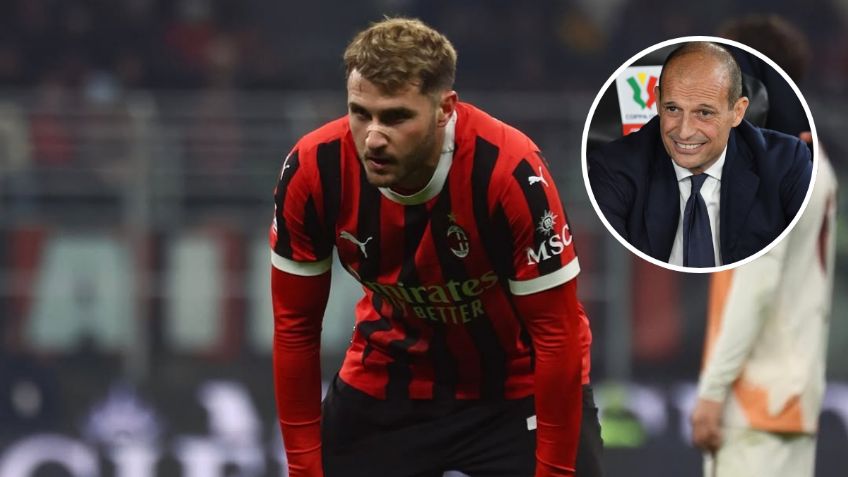 Allegri respalda a Santiago Gimenez ante falta de gol en Italia: “Marcará con el Milan”