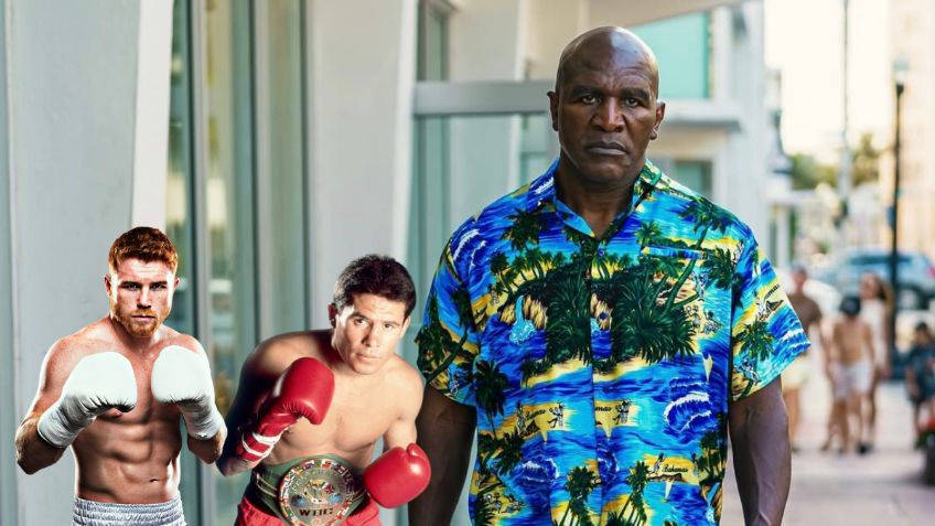 ¿Chávez o Canelo? Evander Holyfield, leyenda del boxeo, revela a su pugilista mexicano favorito