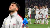 Foto ilustrativa de la nota titulada: Santiago Gimenez sale lesionado en el empate del Milan ante Atalanta por Serie A | VIDEO