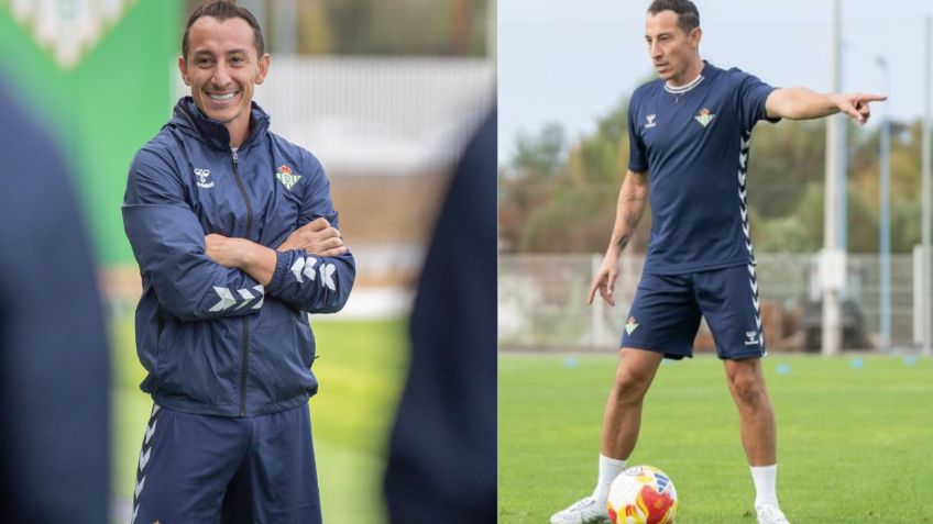 Andrés Guardado regresa al Betis e inicia su formación como DT en las juveniles