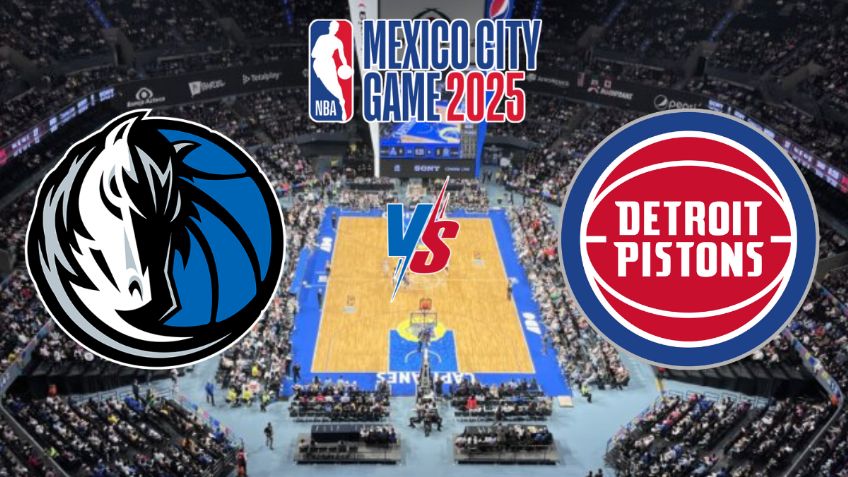 Mavericks vs Pistons: ¿Quiénes son las figuras que jugarán el NBA México City Game 2025?