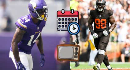 Vikings vs Browns: ¿Cuándo, a qué hora y dónde ver EN VIVO el juego de la NFL Londres?