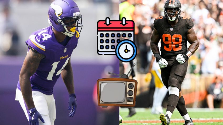 Vikings vs Browns: ¿Cuándo, a qué hora y dónde ver EN VIVO el juego de la NFL Londres?