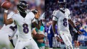 Foto ilustrativa de la nota titulada: NFL 2025: Lamar Jackson brilla con 4 TD en su regreso con los Ravens; aplastaron a los Dolphins