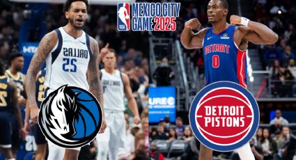 NBA Mexico City Game 2025: ¿Dónde ver el juego Dallas Mavericks vs Detroit Pistons EN VIVO?