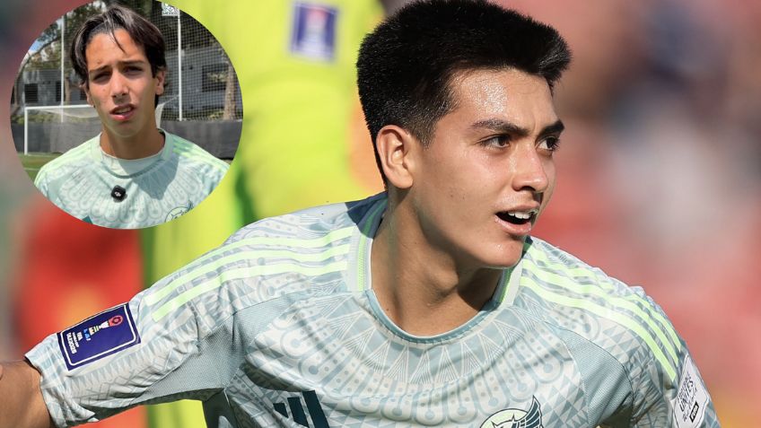 Lucca Vuoso resta peso a la ausencia de Gilberto Mora con México en el Mundial Sub-17