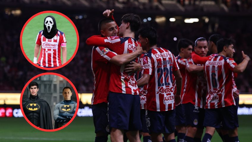 Jugadores de Chivas revelan sus disfraces para Halloween; Chicharito y Hormiga González serán Batman