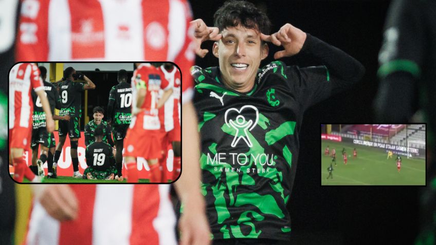 Heriberto Jurado marca su primer gol en Europa, en la victoria del Cercle Brugge | VIDEO