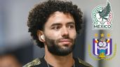 Foto ilustrativa de la nota titulada: Chino Huerta, baja del Anderlecht por lesión; ¿se pierde la Fecha FIFA con México?