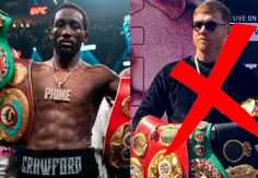 Foto ilustrativa de nota Terence Crawford le dice NO a Canelo Álvarez y busca este rival para ser campeón en seis categorías