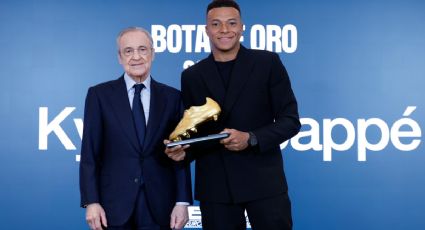 Kylian Mbappé recibe la Bota de Oro; se une a Hugo Sánchez y Cristiano Ronaldo en el Real Madrid