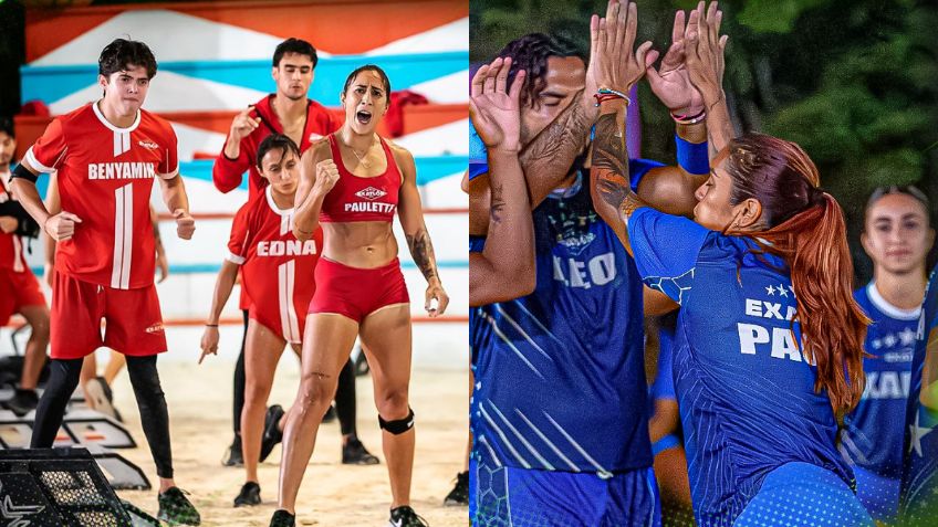 Exatlón México: Equipos rojo y azul sentencian a representantes al reto de eliminación