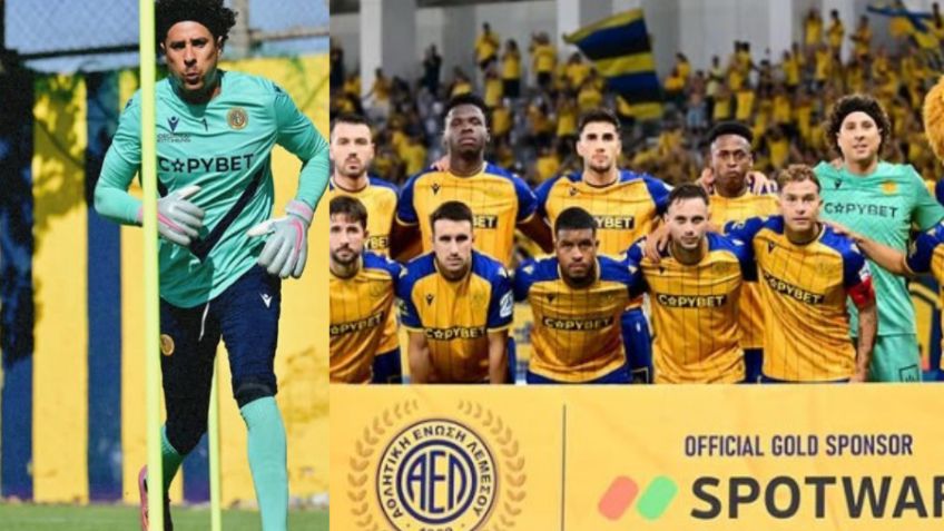 Guillermo Ochoa ganó su primer juego con AEL Limassol; dio asistencia de lujo | VIDEO