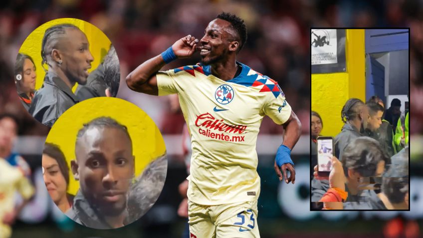 Julián Quiñones no olvida al América: acudió al partido contra Santos Laguna | VIDEO