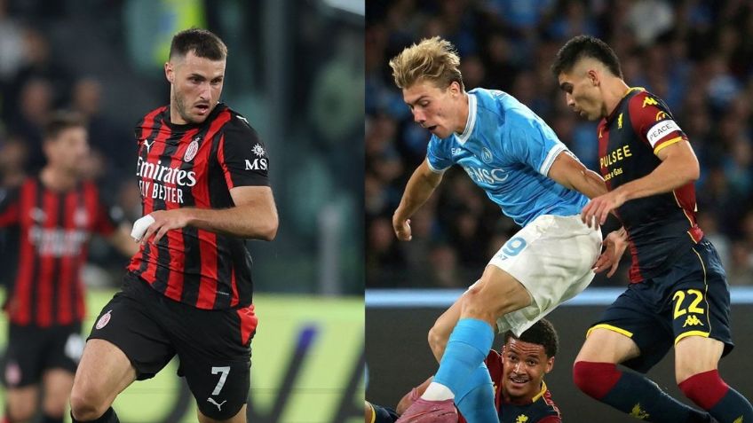 Milan de Santiago Gimenez empata con Juventus; Genoa de Johan Vásquez cae ante Napoli