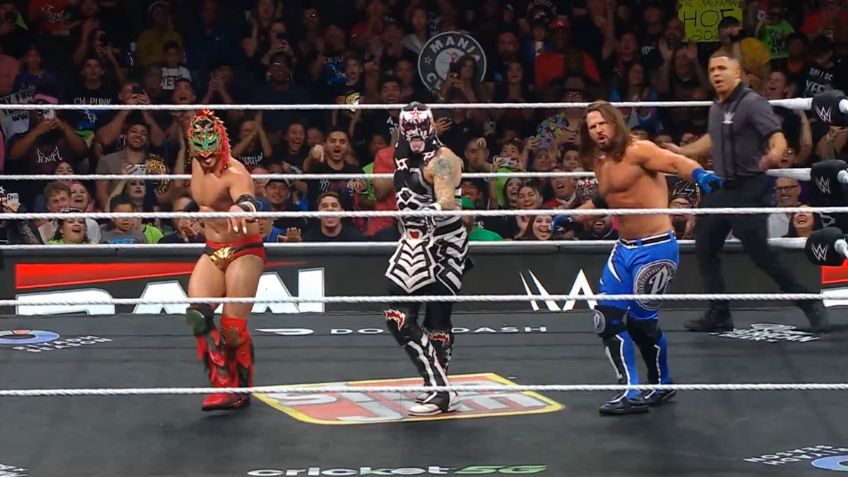 WWE RAW: Penta, Dragón Lee y AJ Styles triunfan tras huida de Dominik Mysterio | VIDEO